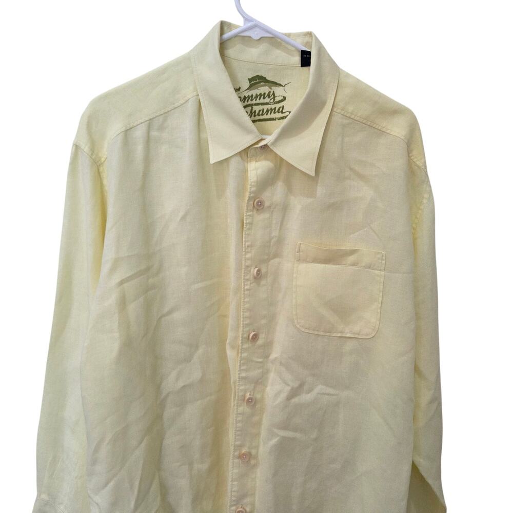 Men's Longsleeve Relax Tommy Bahama 100% Linen, Size XL